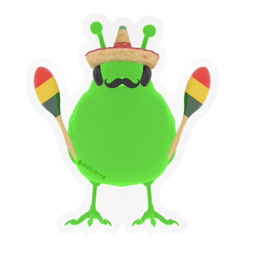 Sticker: BRRD Amigo Green ET
