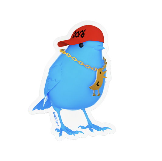 Sticker: BRRD The Rapper